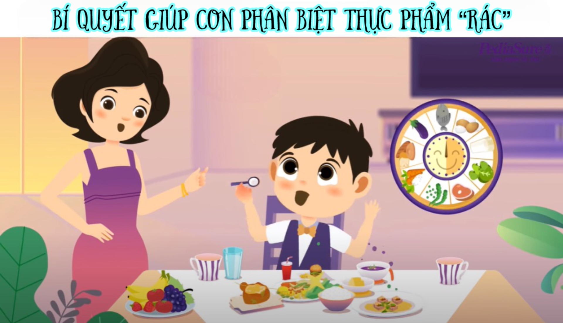 BÍ QUYẾT ĐỂ CON TỰ BIẾT PHÂN BIỆT và KIỀM CHẾ HAM MUỐN VỚI NHỮNG THỰC PHẨM NÊN HẠN CHẾ ĂN?